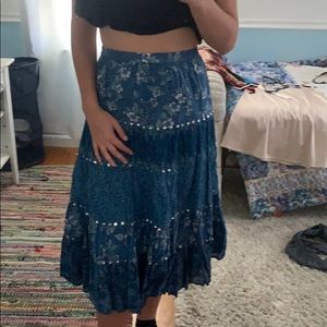 Blue MAMMA MIA Skirt 💙